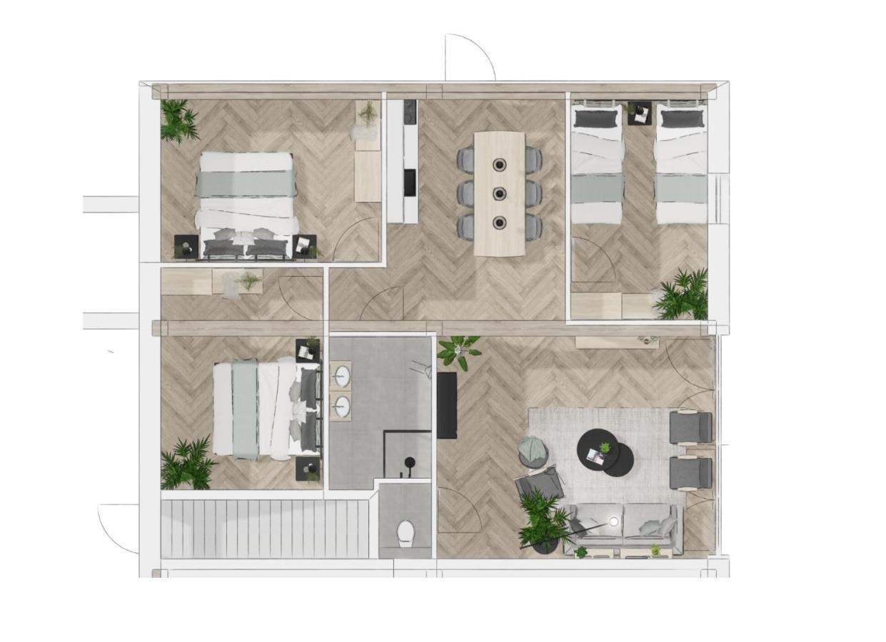 Hofstede Moesbosch I Kloeg Collection Apartment Koudekerke Exterior foto